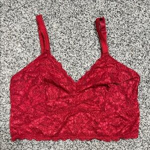 Torrid Curve Red Bralette Size 1X